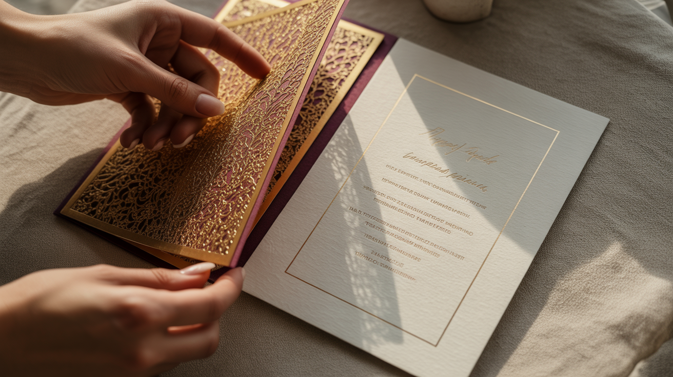 Two Aesthetics, One Suite: The Design Philosophy Behind Cross-Cultural Wedding Invitations