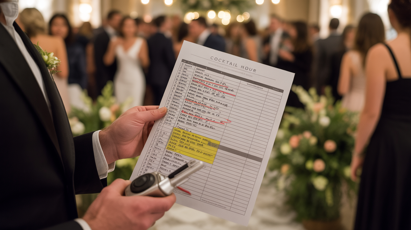 The $15,000 Wedding With a Handwritten Seating Chart