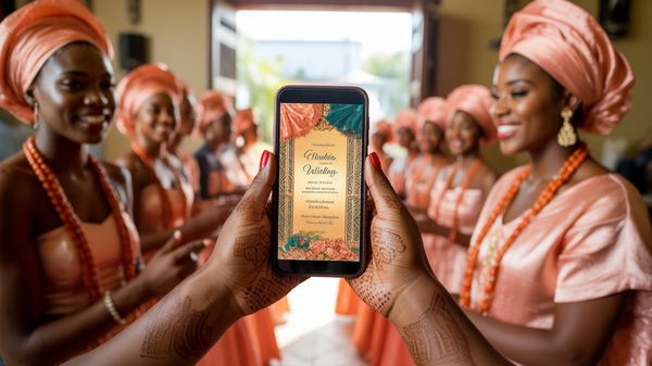 Designing for Igbeyawo: How Digital Invitations Can Honor Yoruba Wedding Traditions