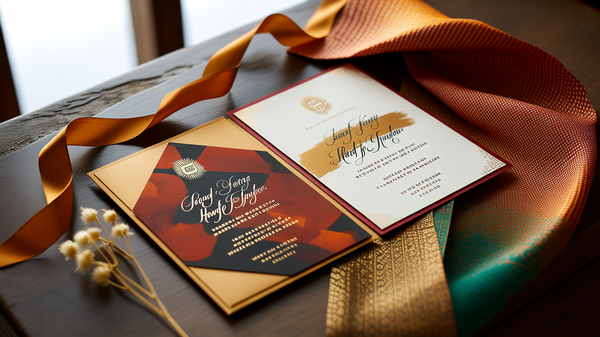 The Third Identity: How Great Design Handles Cross-Cultural Wedding Invitations