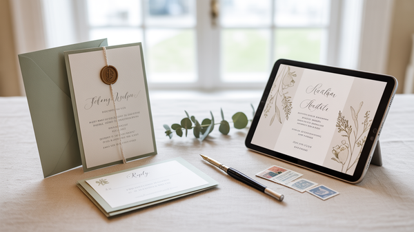 Wedding Invitation Costs in 2026: Paper vs. Digital, by Guest Count